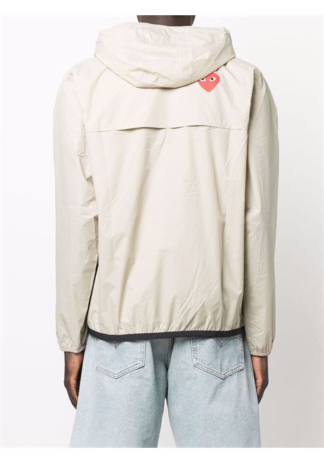 kway paly unisex beige COMME DES GARÇONS PLAY | AZ-J502-0513